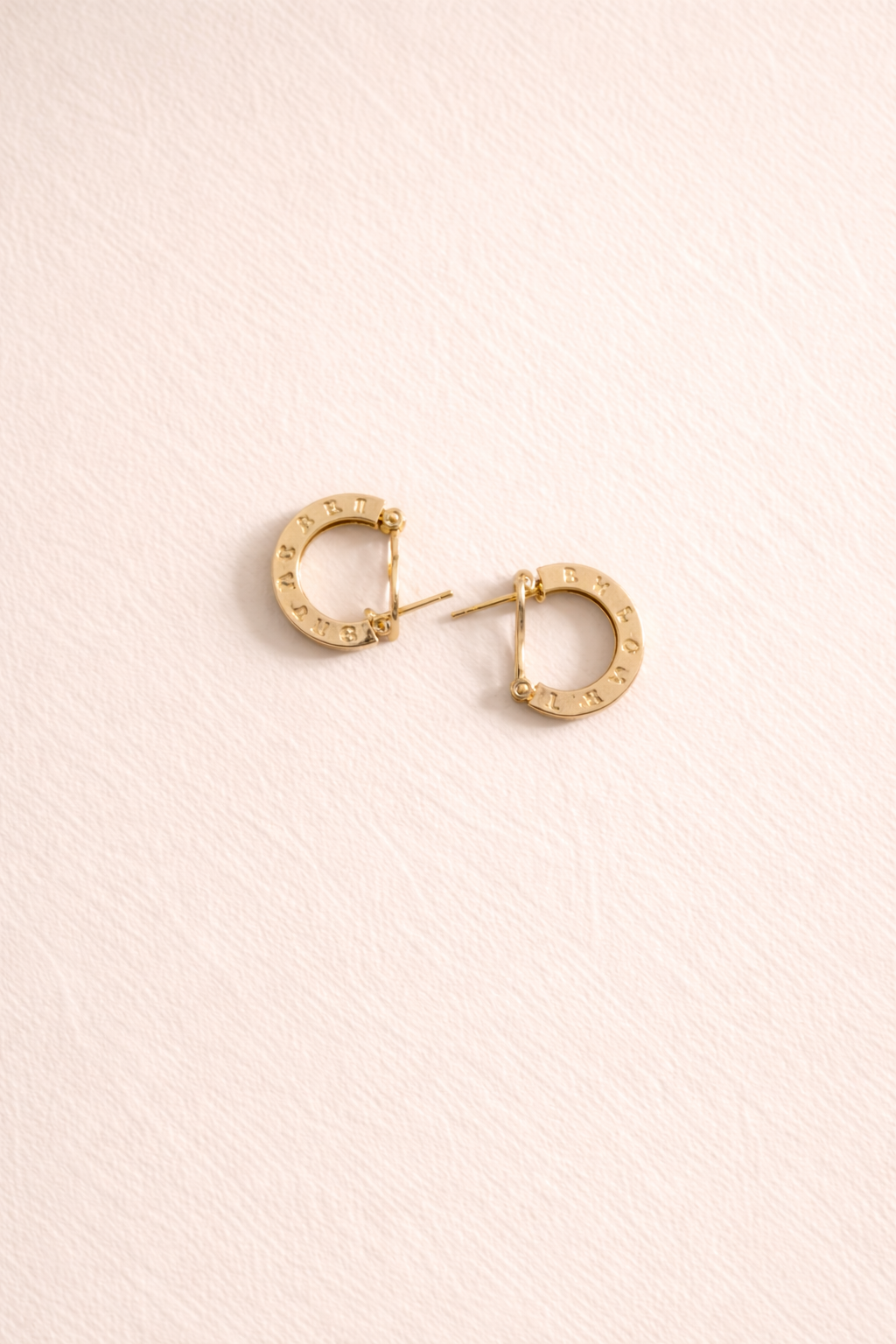 Bvlgari Hoop Earrings